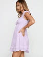 Carlita Mini Dress Lilac - thumbnail 3