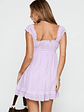 Carlita Mini Dress Lilac - thumbnail 4