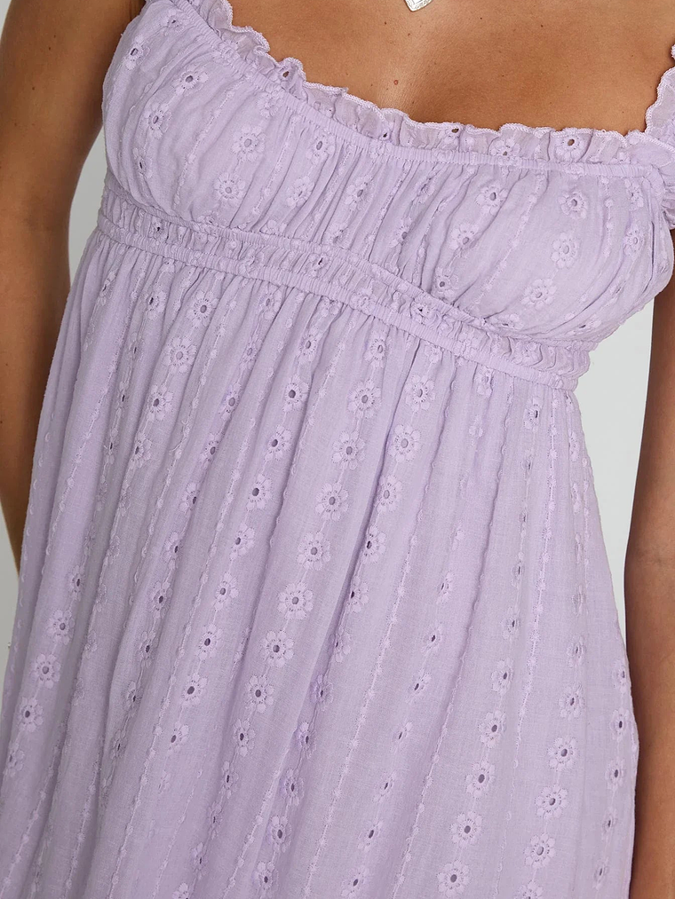 Carlita Mini Dress Lilac 5