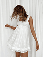 Carlita Mini Dress White - thumbnail 3