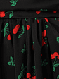Chlo Puff Sleeve Midi Dress - Cherry Print - thumbnail 2