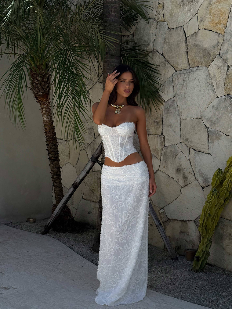 CATHERINE SKIRT IVORY 2