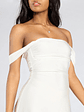 Classics Lover Off-The-Shoulder Satin A-Line Mini Dress - thumbnail 4