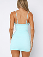 Come Get Me Mini Dress Aqua - thumbnail 5
