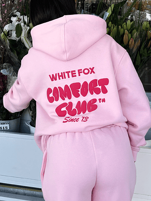 Comfort Club Oversized Hoodie Bon Bon