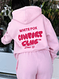 Comfort Club Oversized Hoodie Bon Bon - thumbnail 1