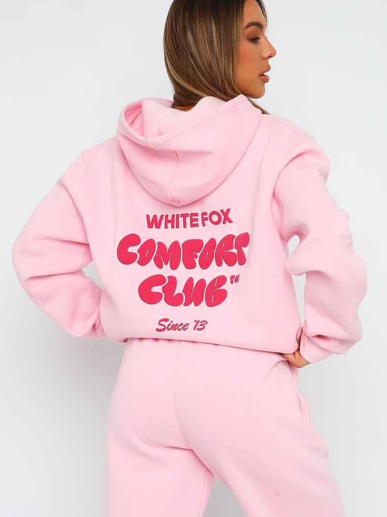 Comfort Club Oversized Hoodie Bon Bon 4