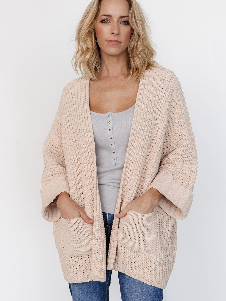 Cybele Oversized Cardigan | Natural 1