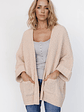 Cybele Oversized Cardigan | Natural - thumbnail 1