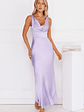 Crystal Luxe Satin Maxi Dress - thumbnail 3