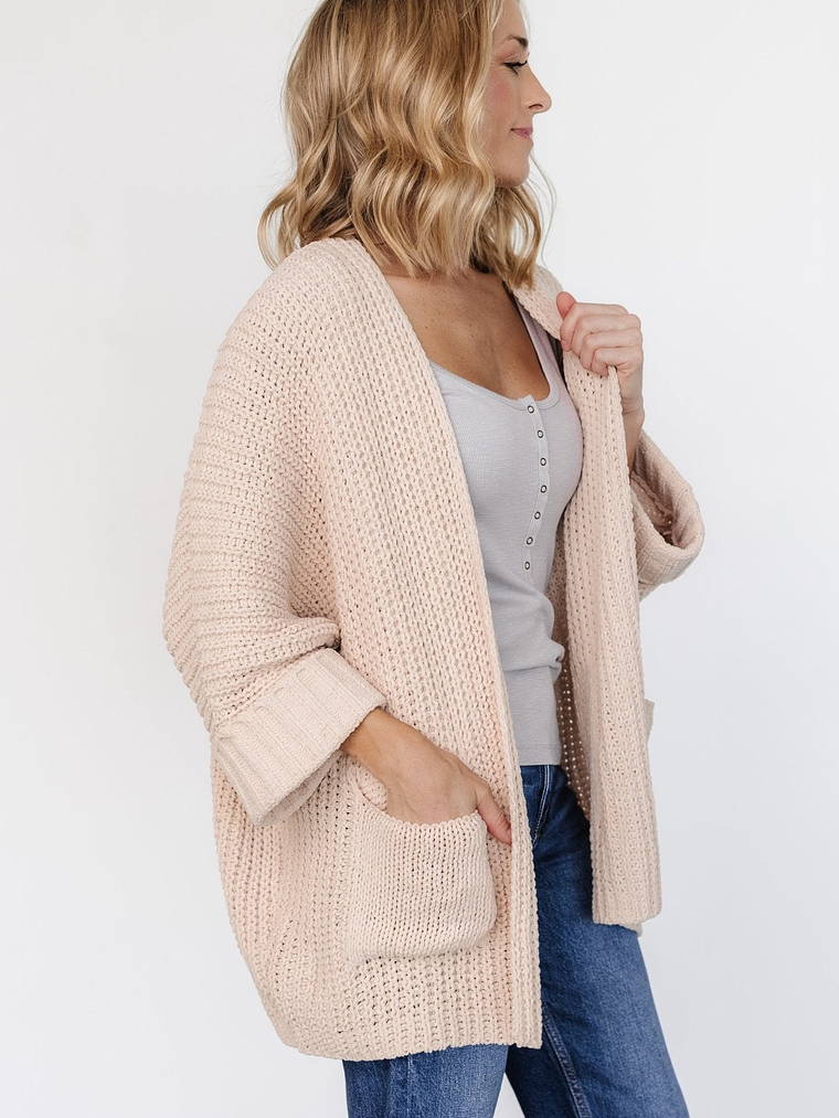 Cybele Oversized Cardigan | Natural 2