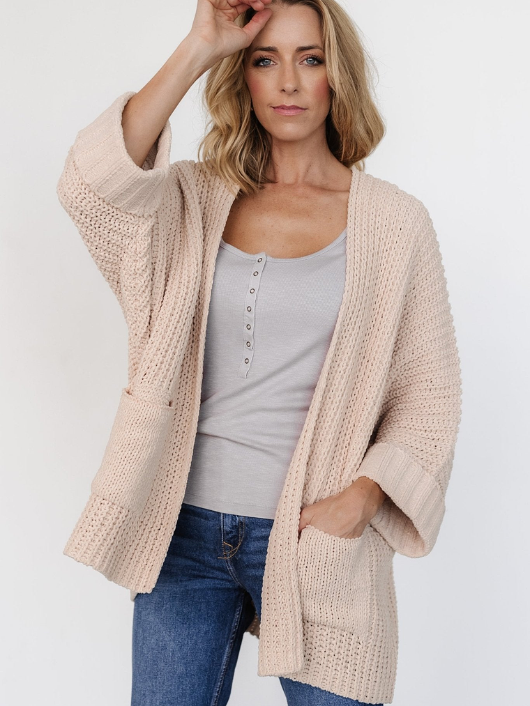 Cybele Oversized Cardigan | Natural 3