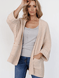 Cybele Oversized Cardigan | Natural - thumbnail 3