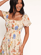 Cecelia Puff Sleeve Maxi Dress - Floral - thumbnail 5