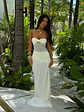 CHARLIE MAXI DRESS IVORY - thumbnail 1