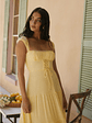 Crystal Waters Maxi Dress Yellow - thumbnail 5