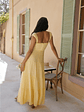 Crystal Waters Maxi Dress Yellow - thumbnail 10