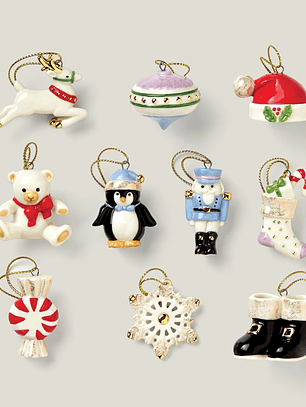 Christmas Memories 10-Piece Ornament Set