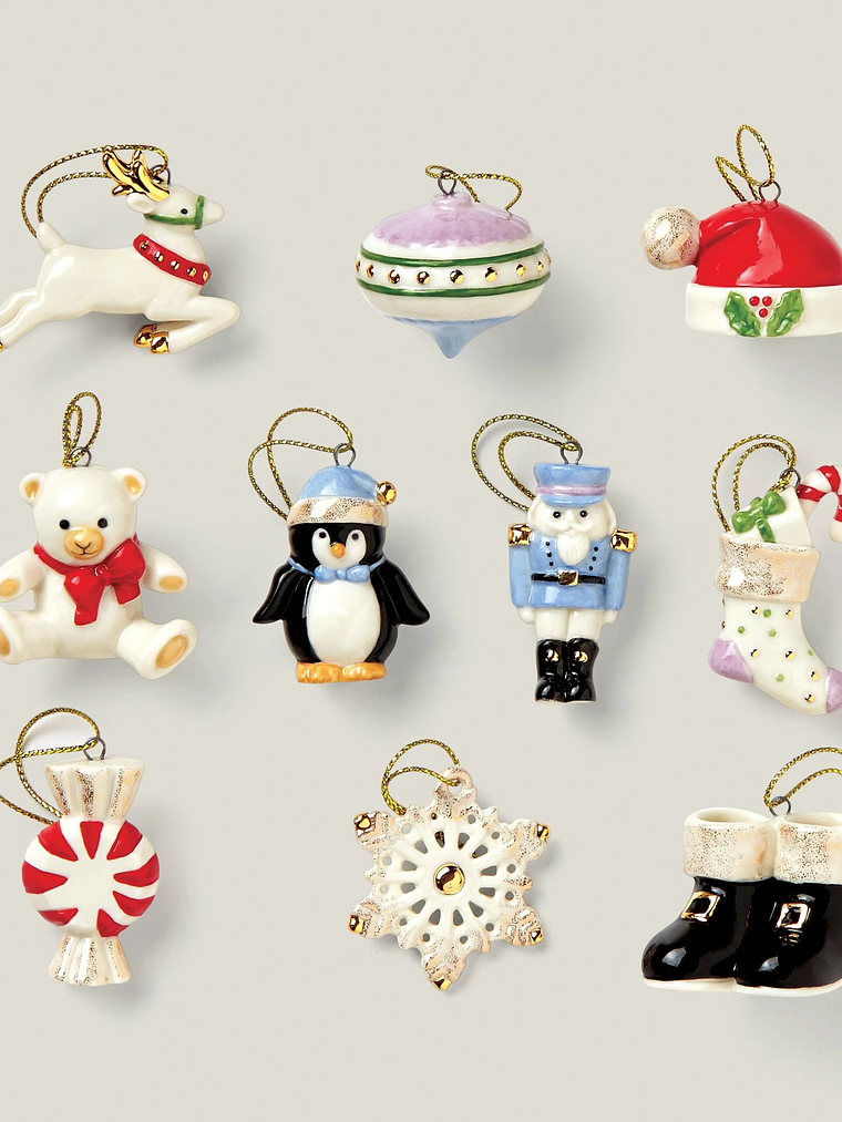 Christmas Memories 10-Piece Ornament Set 1