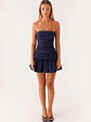 Carmel Mini Dress - Navy - thumbnail 2