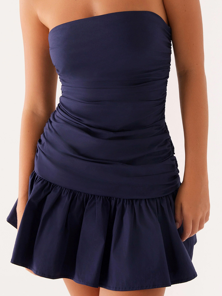 Carmel Mini Dress - Navy 5