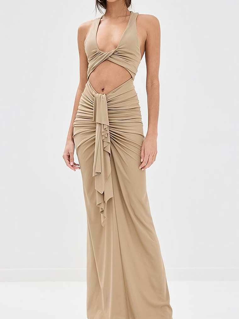 Christopher Esber Vivenda Drape Front Dress  Vivenda Drape Front Dress 1