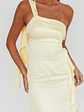 Carmel One-Shoulder Split Maxi Dress Butter - thumbnail 3