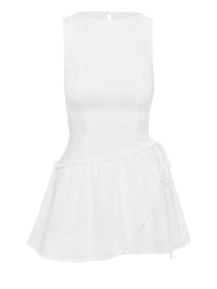 Cosie Mini Dress White 5