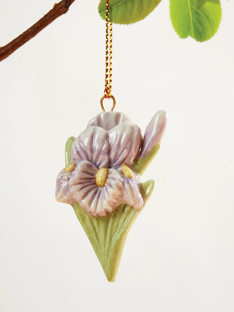 Celebrate Flowers 10-Piece Ornament Set 6