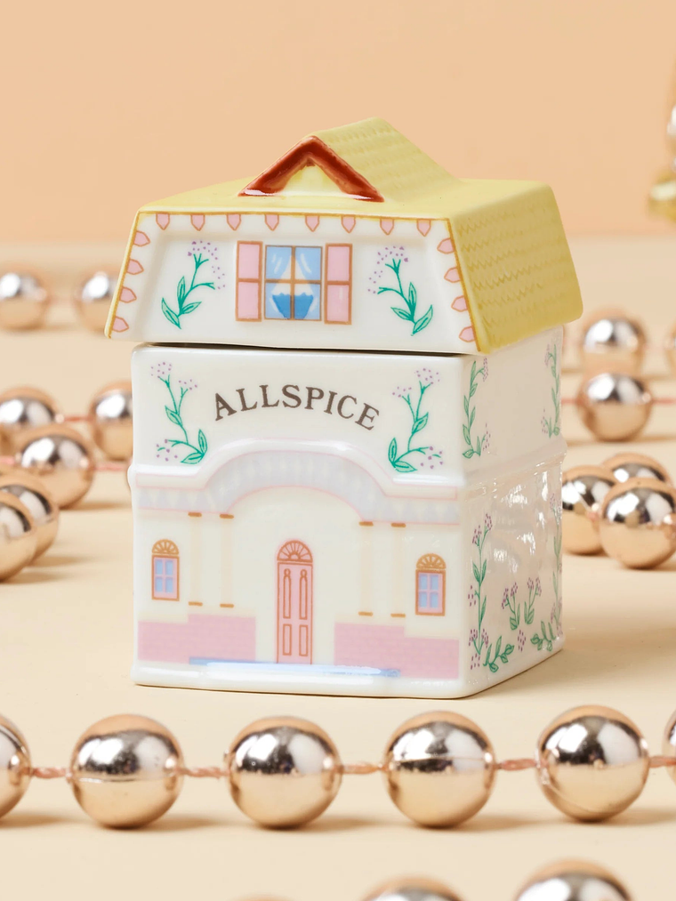 CS Lenox Spice Village Allspice Spice Jar 8