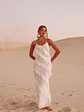 Ciao Ruffles Maxi Dress - Cloud White - thumbnail 2