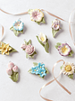 Celebrate Flowers 10-Piece Ornament Set - thumbnail 10