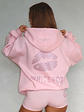Celebrating Love Zip Front Hoodie Pink - thumbnail 1