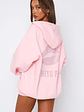 Celebrating Love Zip Front Hoodie Pink - thumbnail 4