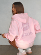 Celebrating Love Zip Front Hoodie Pink - thumbnail 5