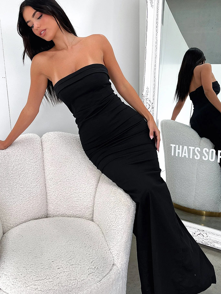 Charms Maxi dress - Black 1