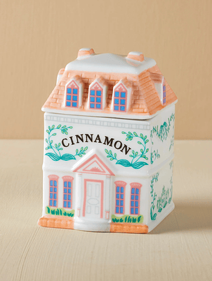 CS Lenox Spice Village Cinnamon Spice Jar
