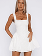 Couldn't Be Sweeter Mini Dress White - thumbnail 2