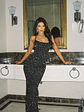 Ciaran Maxi Dress Black Sparkle - thumbnail 2
