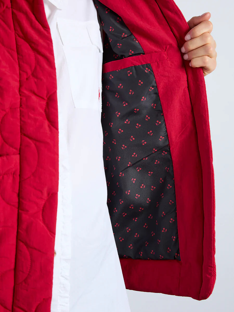 celeste gilet - chilli red 5