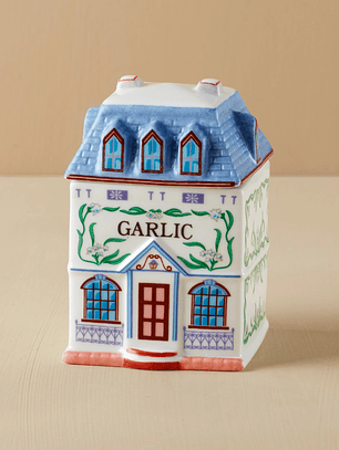 CS Lenox Spice Village Garlic Spice Jar
