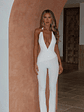 Carys Jumpsuit White - thumbnail 5