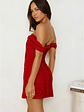 Dainty Number Off Shoulder Lace Mini Dress - thumbnail 10