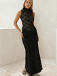 Casana Maxi Dress Black - thumbnail 1
