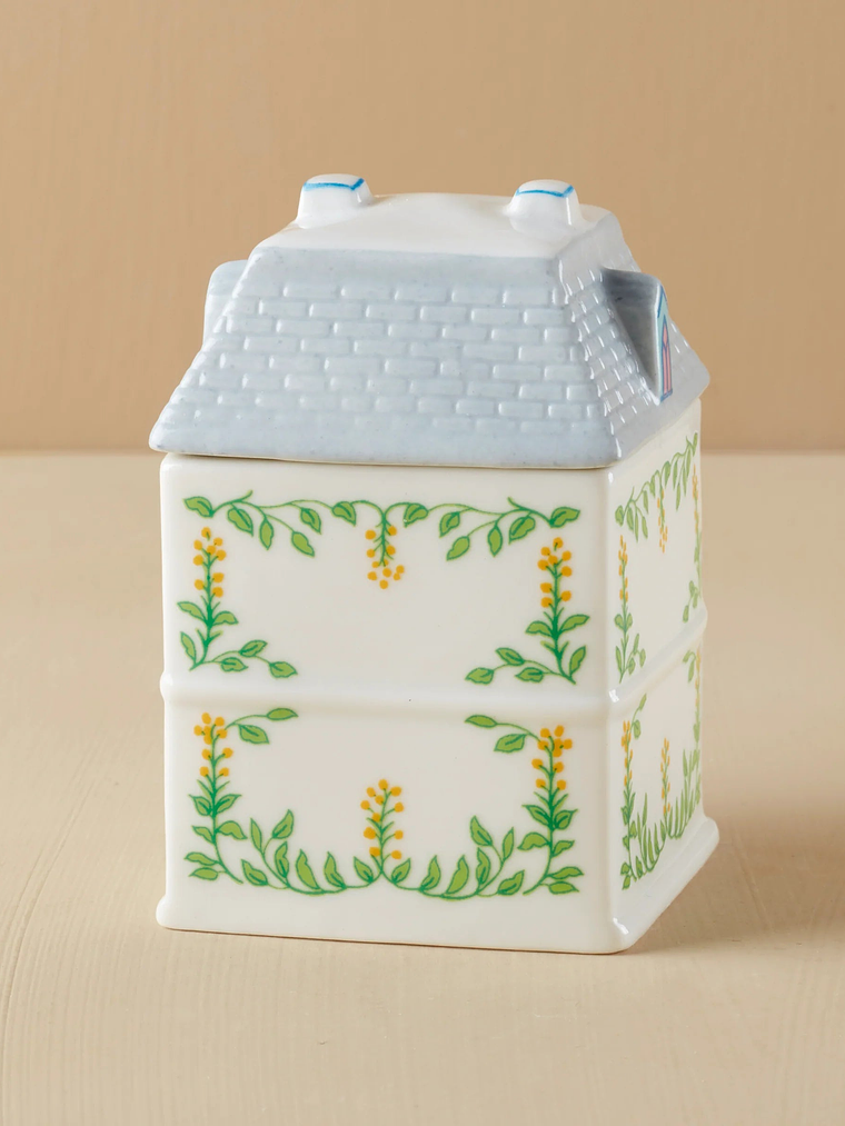 CS Lenox Spice Village Mustard Spice Jar 2