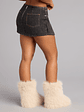 Cool Girl Confidence Denim Mini Skort - thumbnail 3