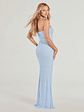 Cindy Beaded Strapless Column Formal Dress - thumbnail 4