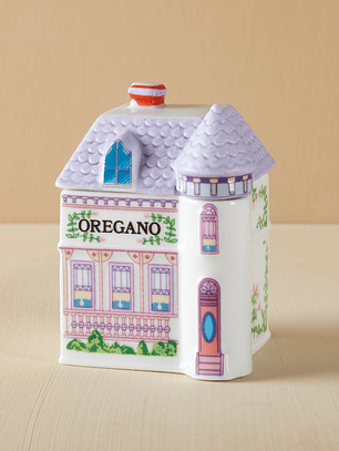 CS Lenox Spice Village Oregano Spice Jar