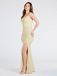 Cindy Beaded Strapless Column Formal Dress - thumbnail 17