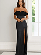 Couture Enchantment Off Shoulder Maxi Dress - thumbnail 1